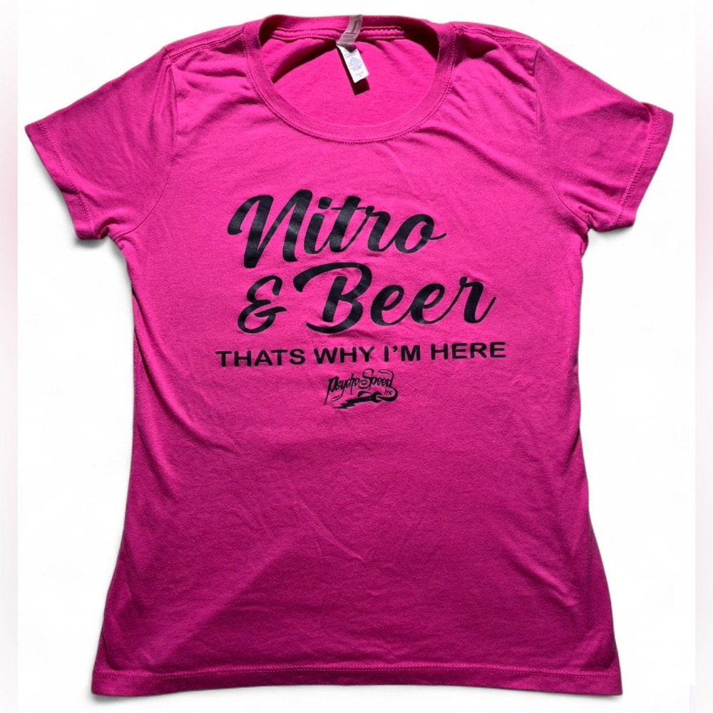 "Nitro & Beer That's Why I'm Here" T-Shirt